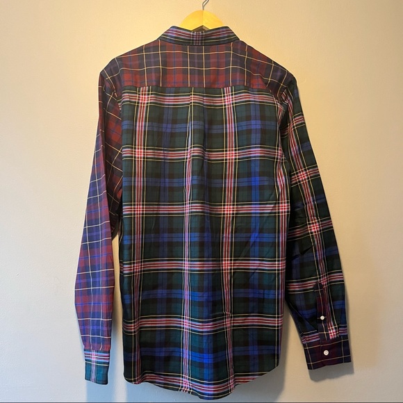 NWOT | Simons le 31 plaid button down shirt - Picture 3 of 7